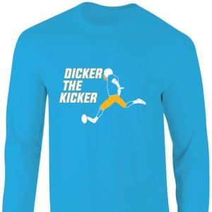 Los Angeles Chargers Cameron Dicker The Kicker Long Sleeve T-Shirt